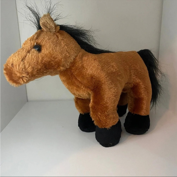 Webkinz Brown Arabian Stuffed Animal - Picture 1 of 5